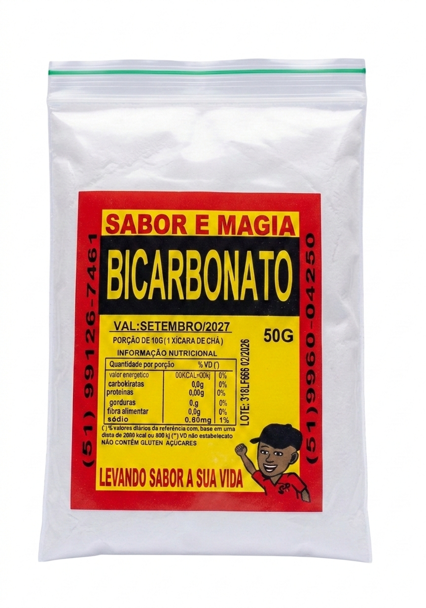 BICARBONATO DE SÓDIO 