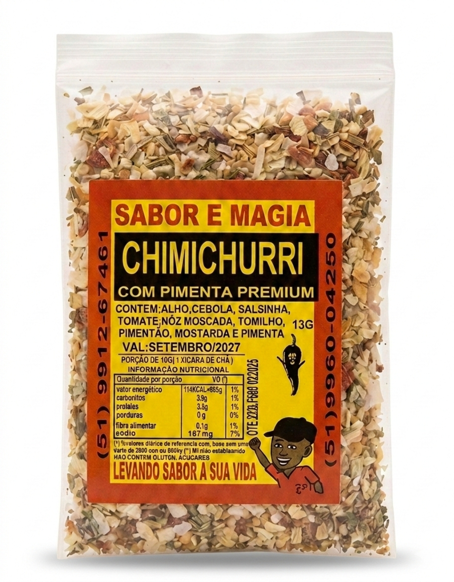 CHIMICHURRI COM PIMENTA (PREMIUM)